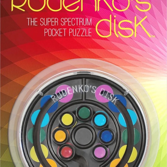 Rudenko's Disk, The Super Spectrum Pocket Puzzle By Brainwright - Picture 2 of 3